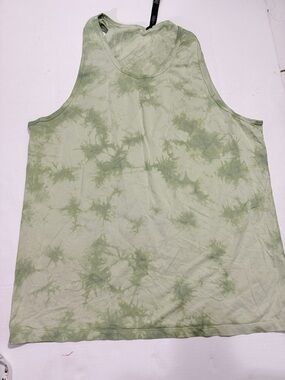 lululemon athletica Pale Green Tie-Dye Tank